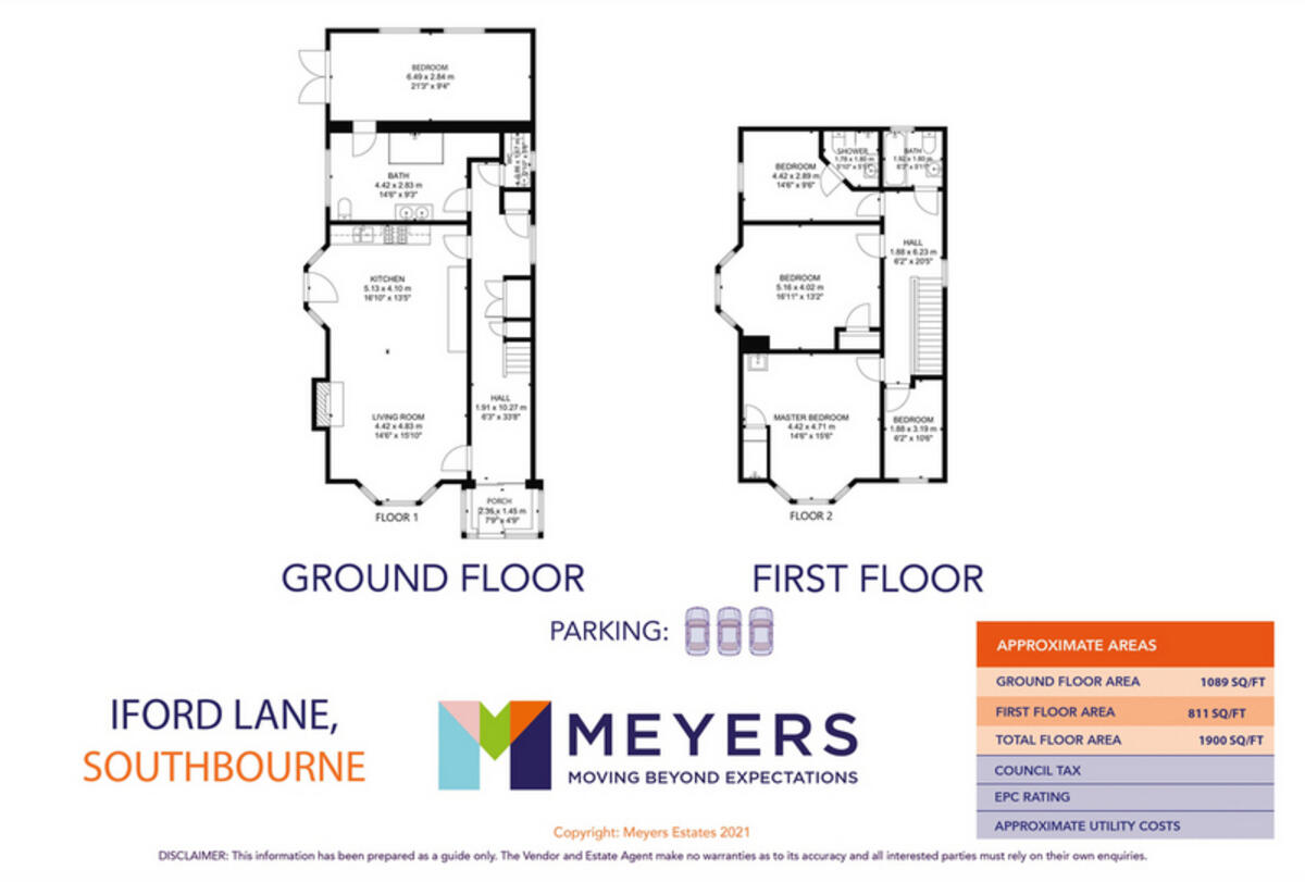 Iford Lane, Bournemouth, BH6 5 floorplan