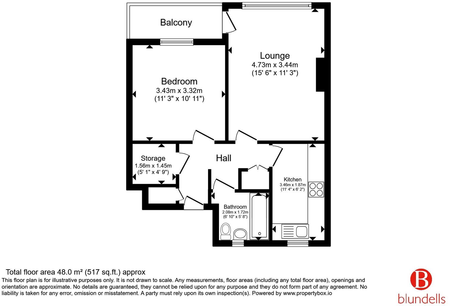 Carpenter Gardens, Sheffield, South Yorkshire, S12 floorplan