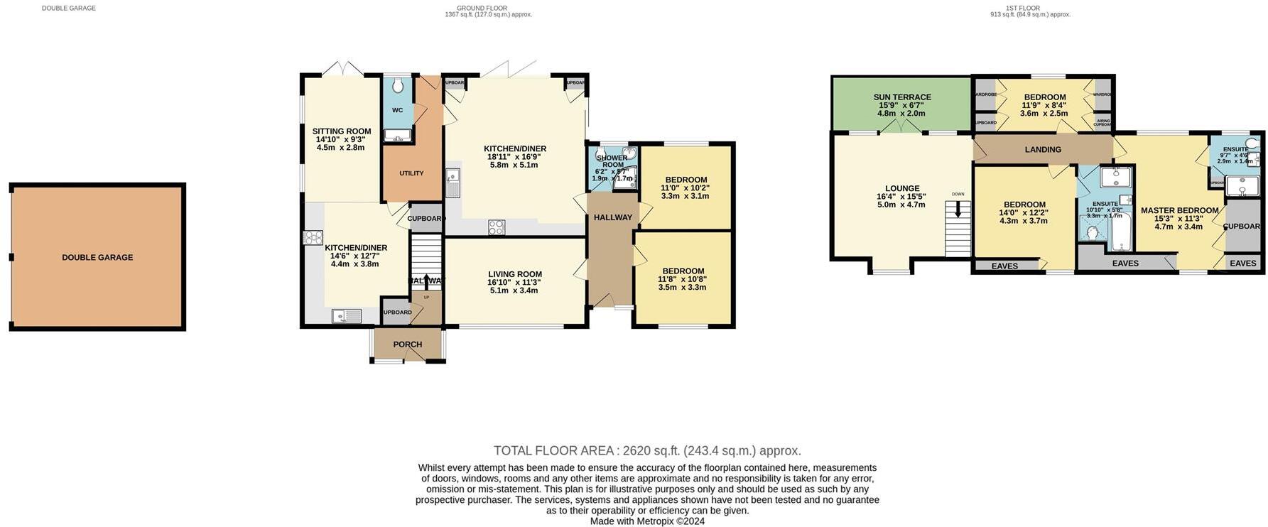Carnon Downs, Between Truro and Falmouth floorplan