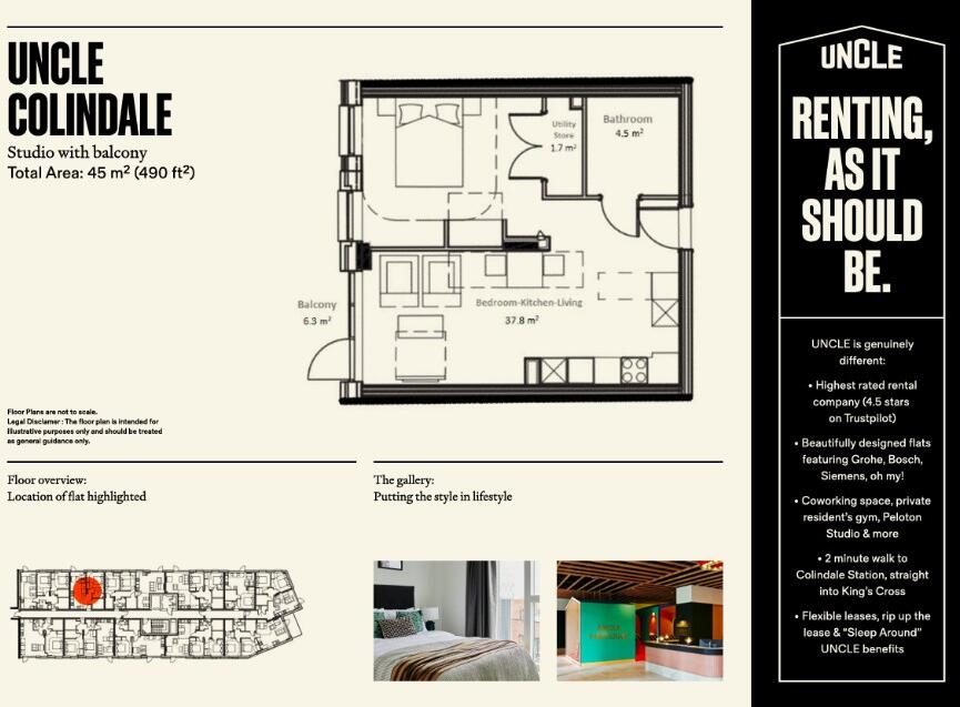 UNCLE Colindale, Amity House, 4, Sanday Drive, NW9 floorplan