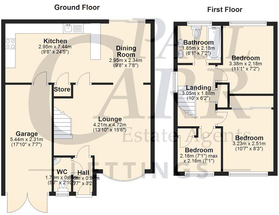 Warrington Drive, Birmingham, B23 5YP floorplan