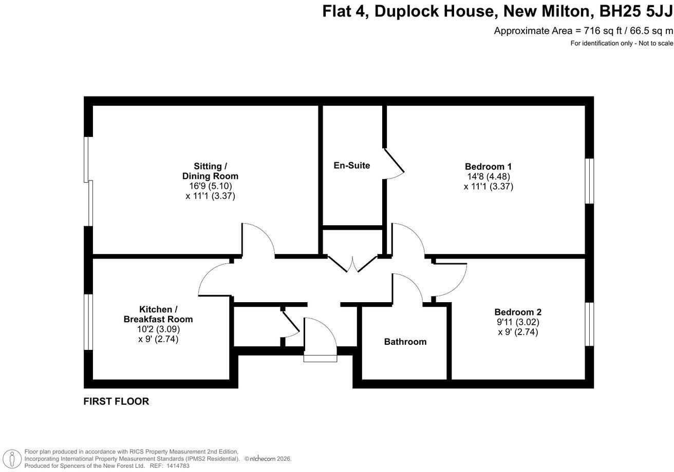Fernhill Lane, New Milton, BH25 floorplan