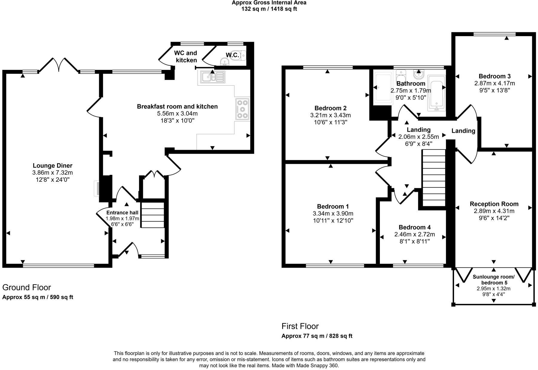 Glyncoli Close, Treorchy, Rhondda Cynon Taf, CF42 6SU floorplan