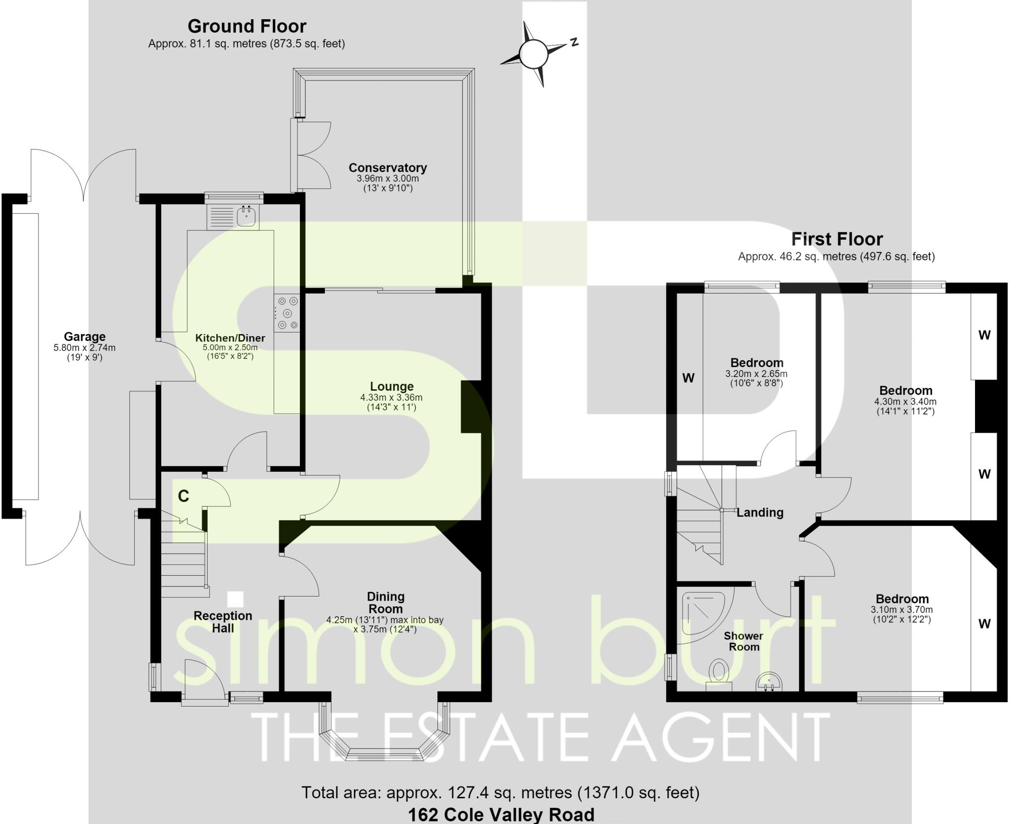 162, Cole Valley Road, Birmingham floorplan