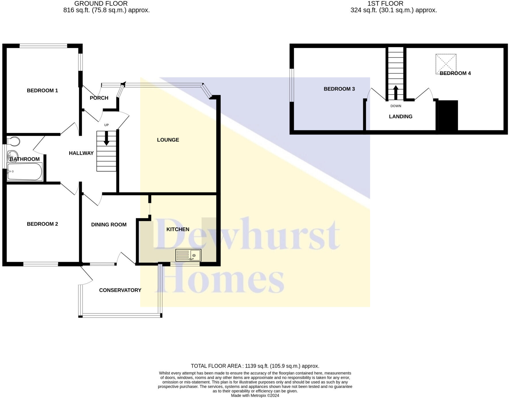 Longacre,  Longton, PR4 floorplan