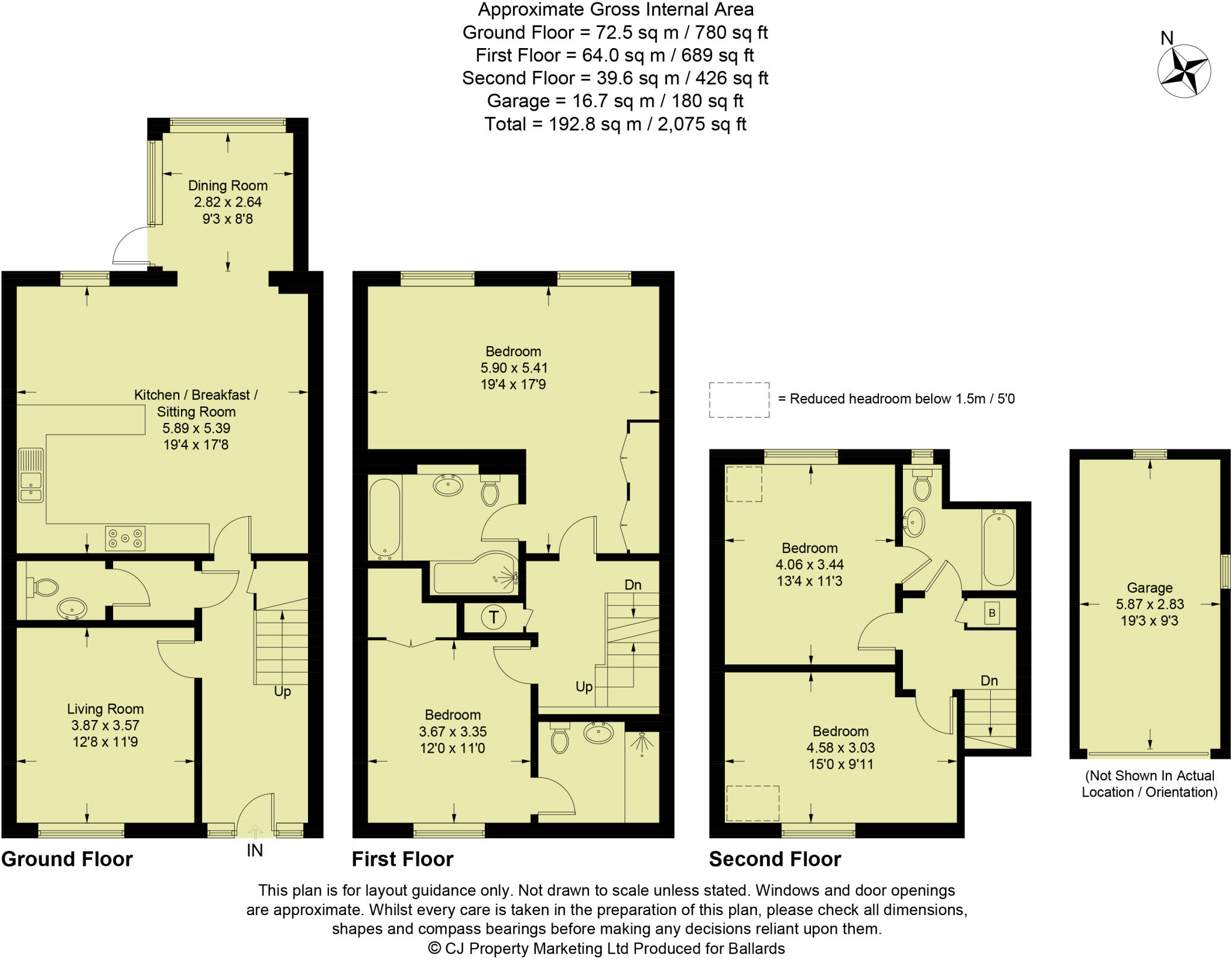 Quoitings Drive, Marlow, Buckinghamshire, SL7 floorplan