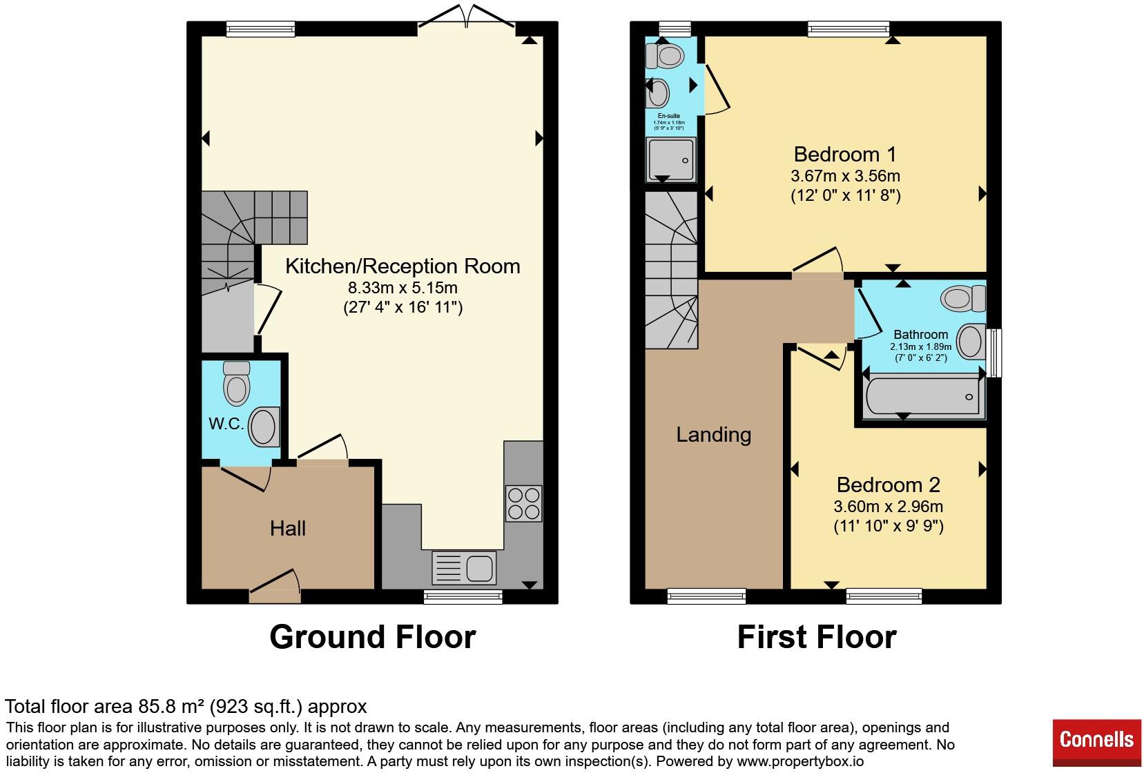 Nutfield Lane, Warwick floorplan