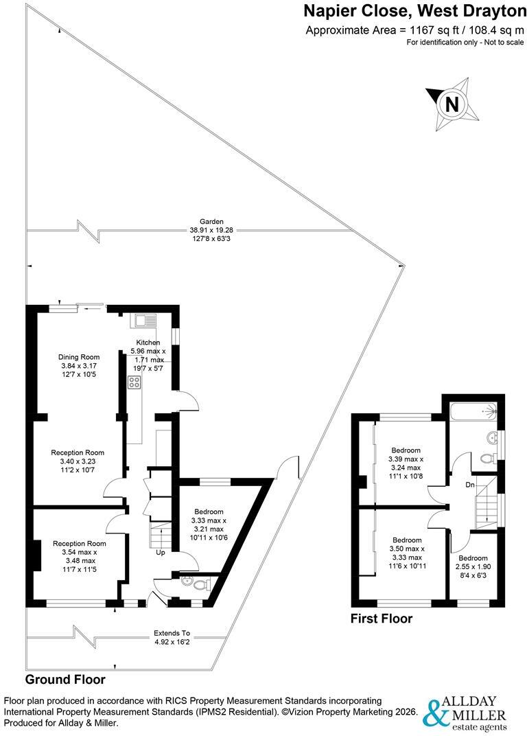 Napier Close, West Drayton floorplan