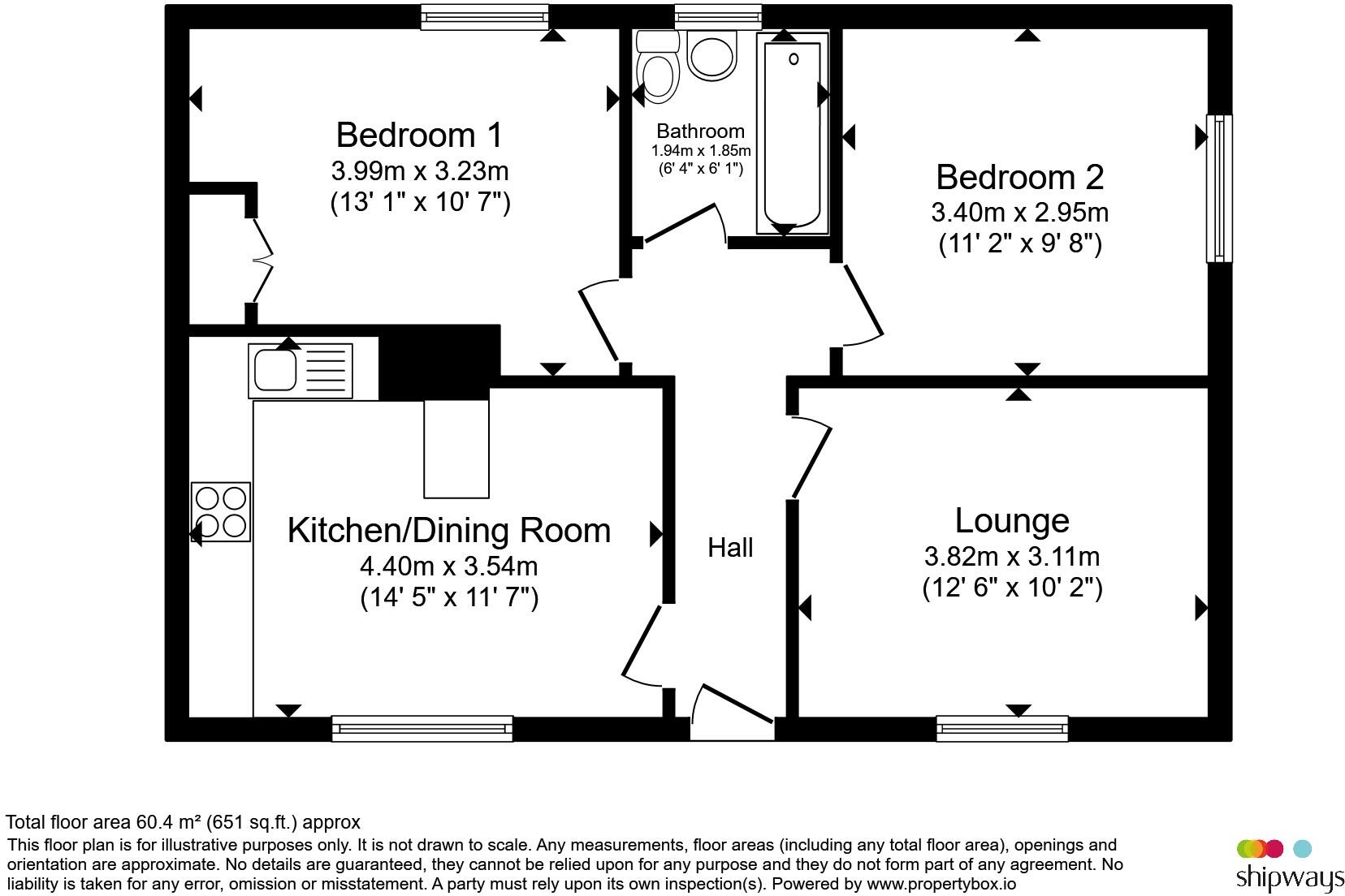 Lever Road, Rugby floorplan