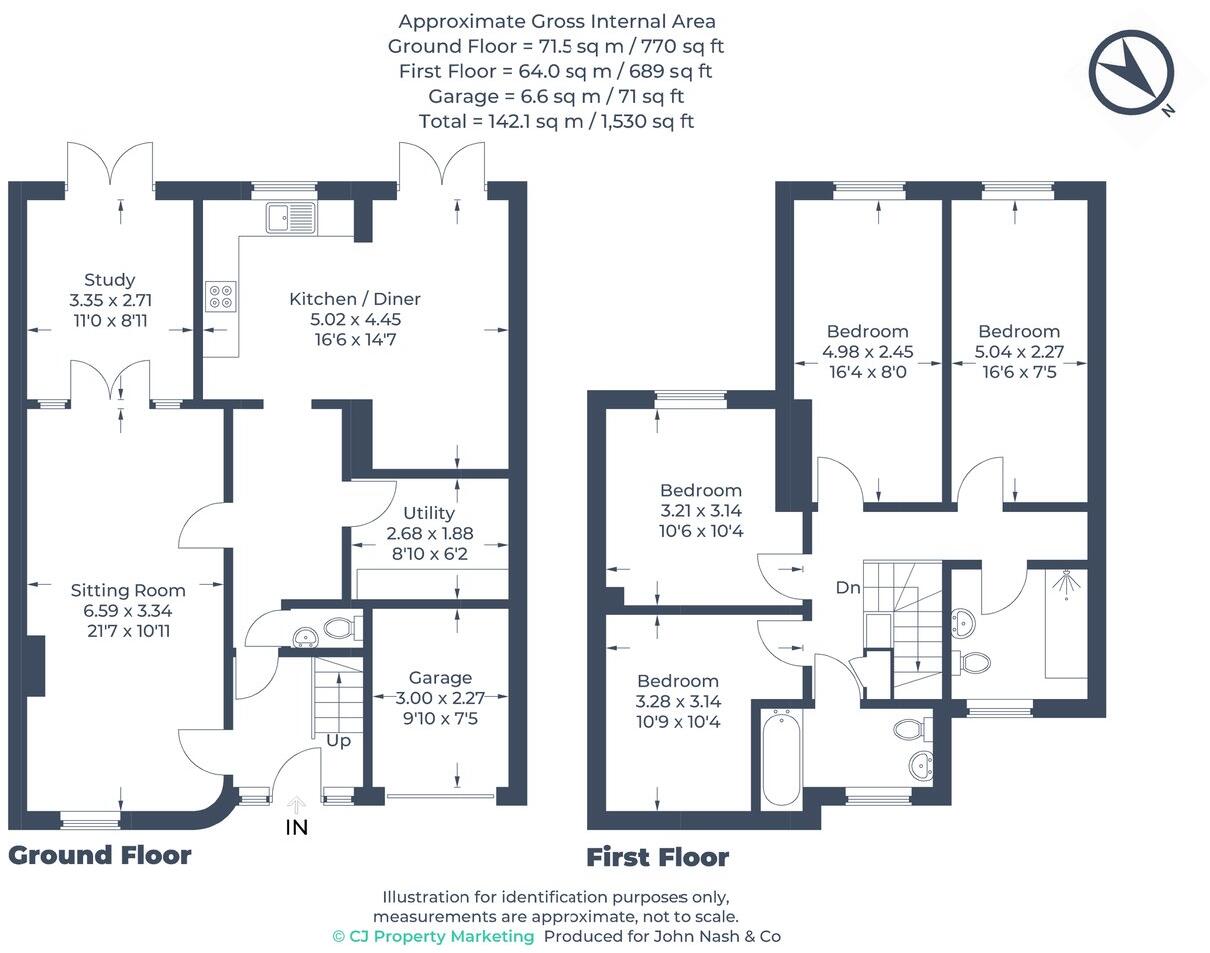 Chestnut Close, Amersham, HP6 floorplan