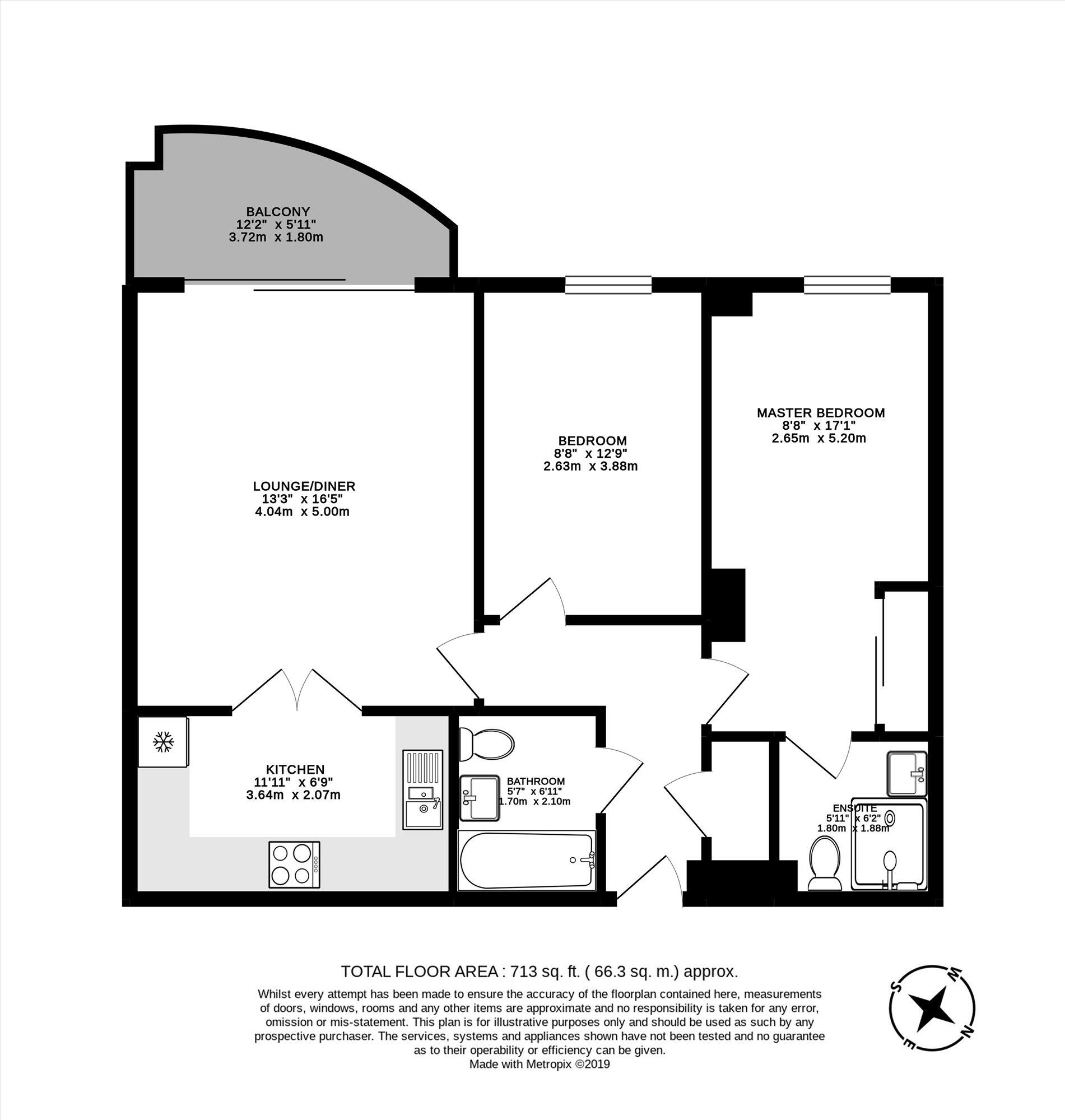 Drake House, Nine Elms floorplan