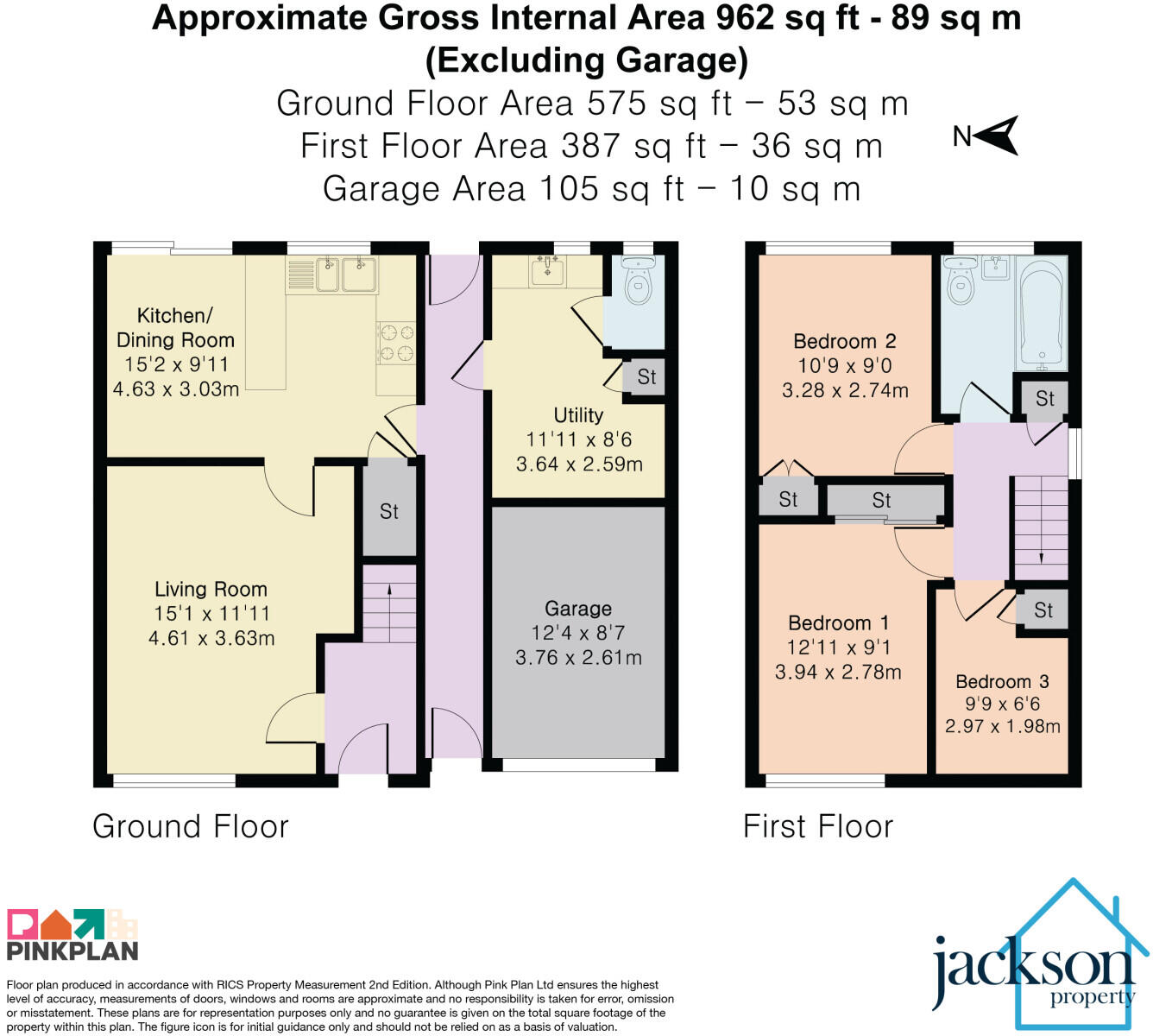 Rowland Close, Hereford, Herefordshire floorplan