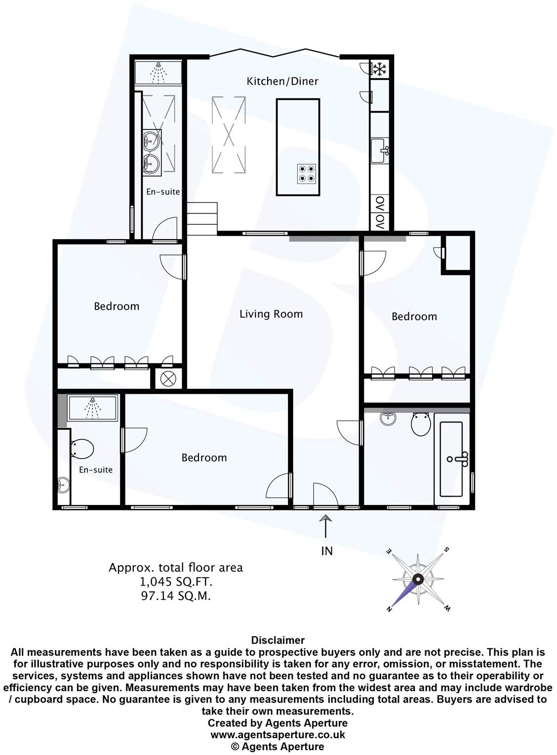 Kensington Way, Brentwood, Essex, CM14 floorplan