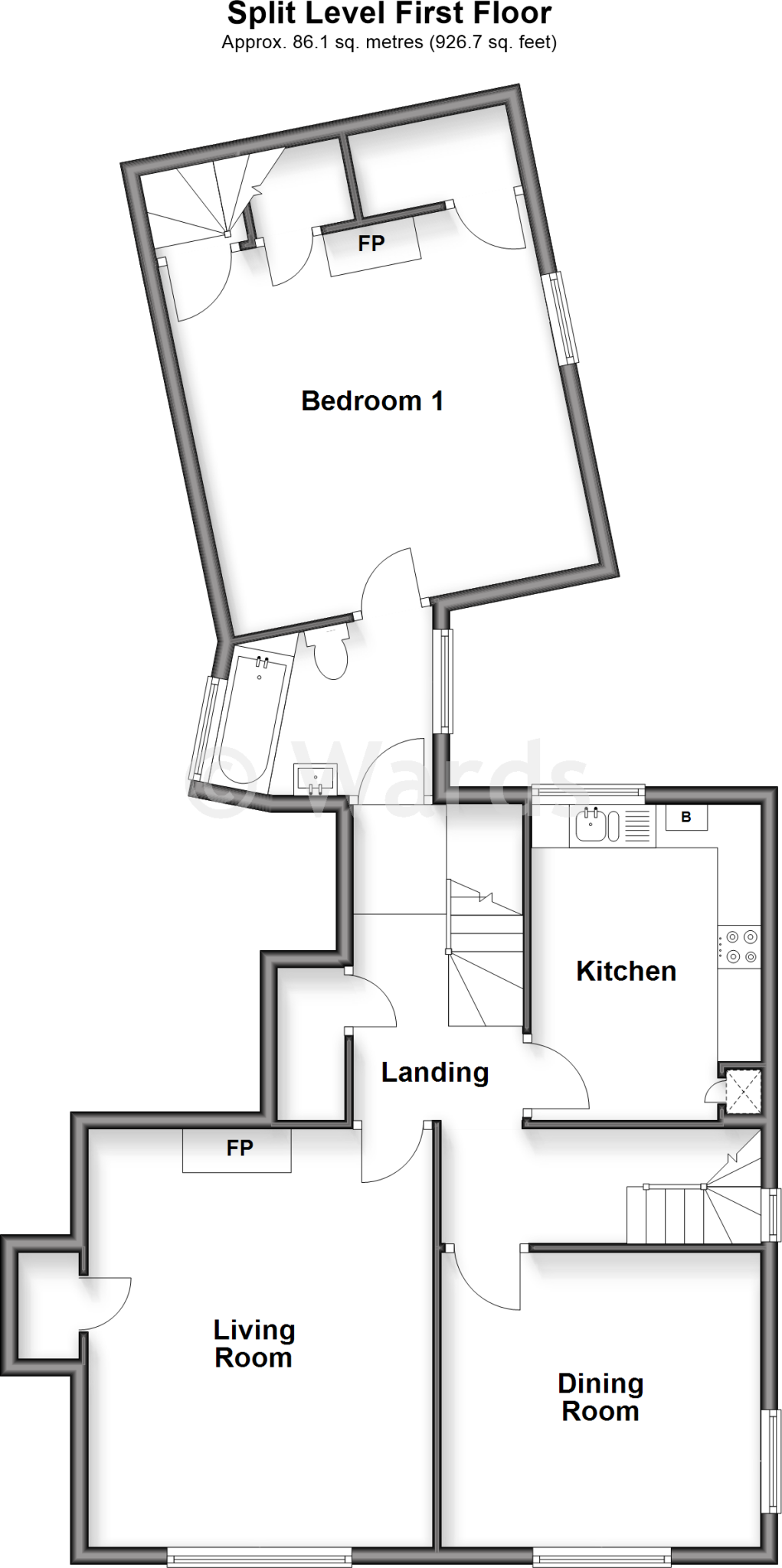 High Street, Tenterden, Kent floorplan