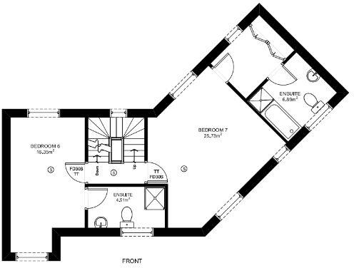 1 Bardsley Close, Colchester, Essex, CO4 5GS floorplan