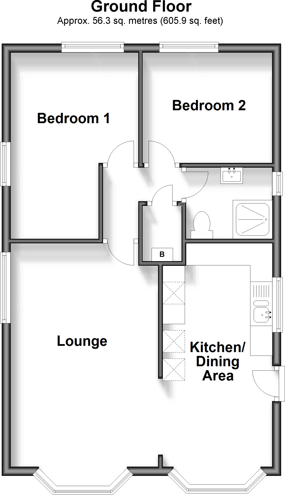 Otterham Quay Lane, Rainham, Gillingham, Kent floorplan