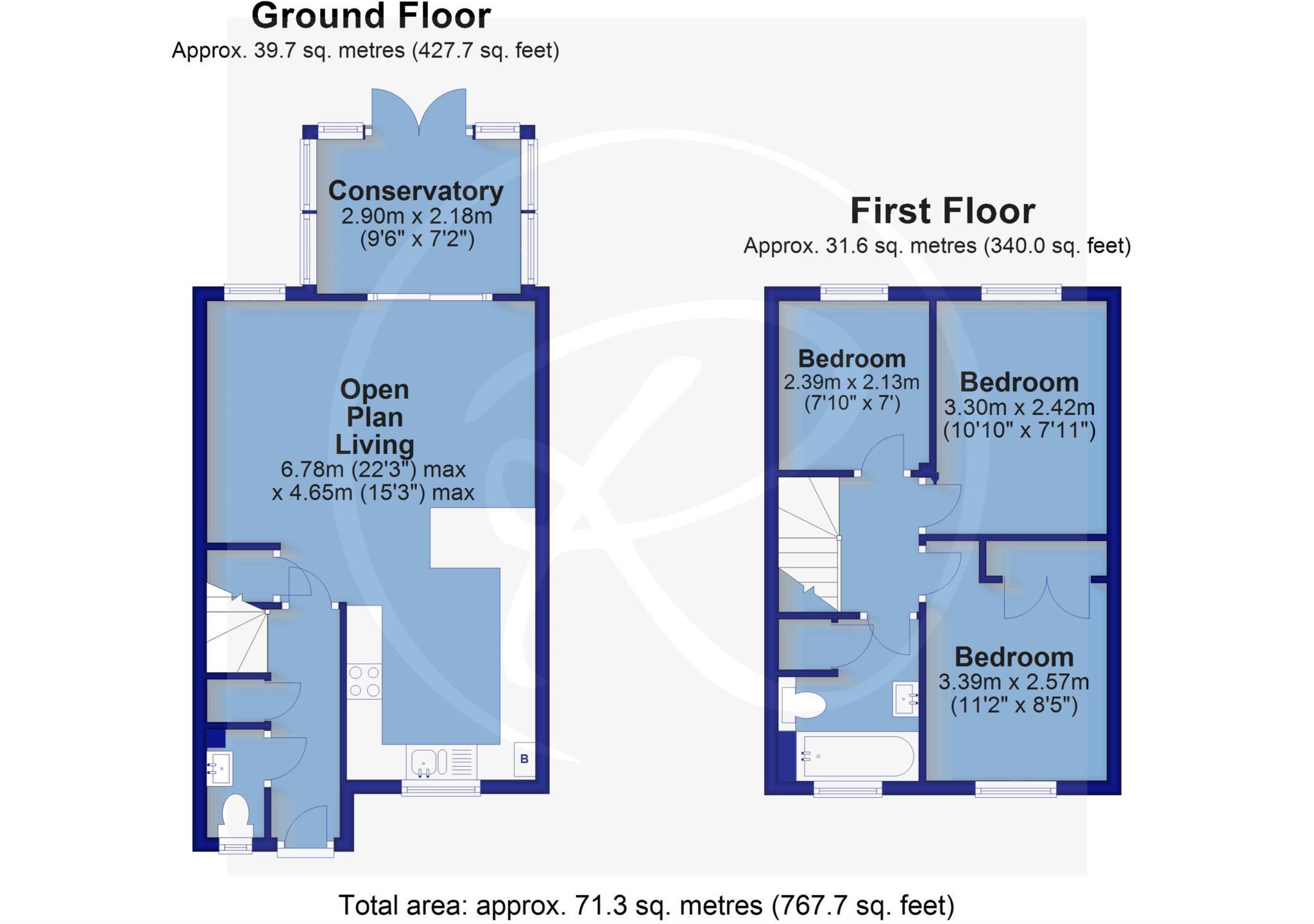 Galleon Way, Westward Ho! floorplan