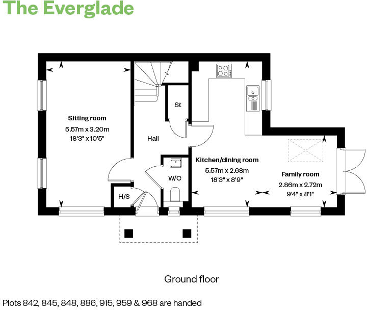 Barley Road, Finchampstead, Wokingham, 
RG40 4AU floorplan