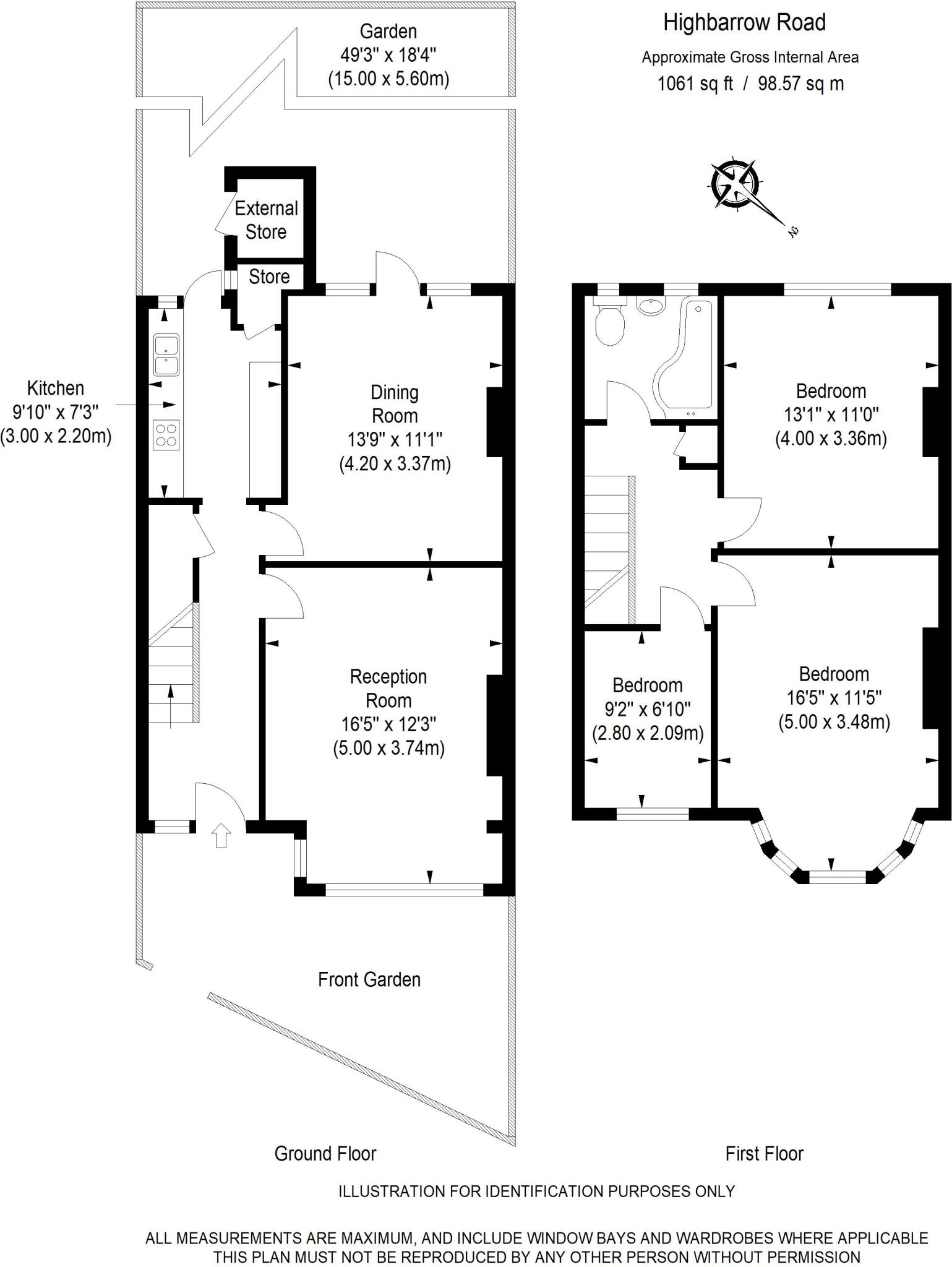 Highbarrow Road, Addiscombe floorplan
