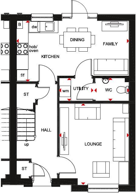 1 Fifeshill Drive, Countesswells, Aberdeen, 
AB15 8UR floorplan