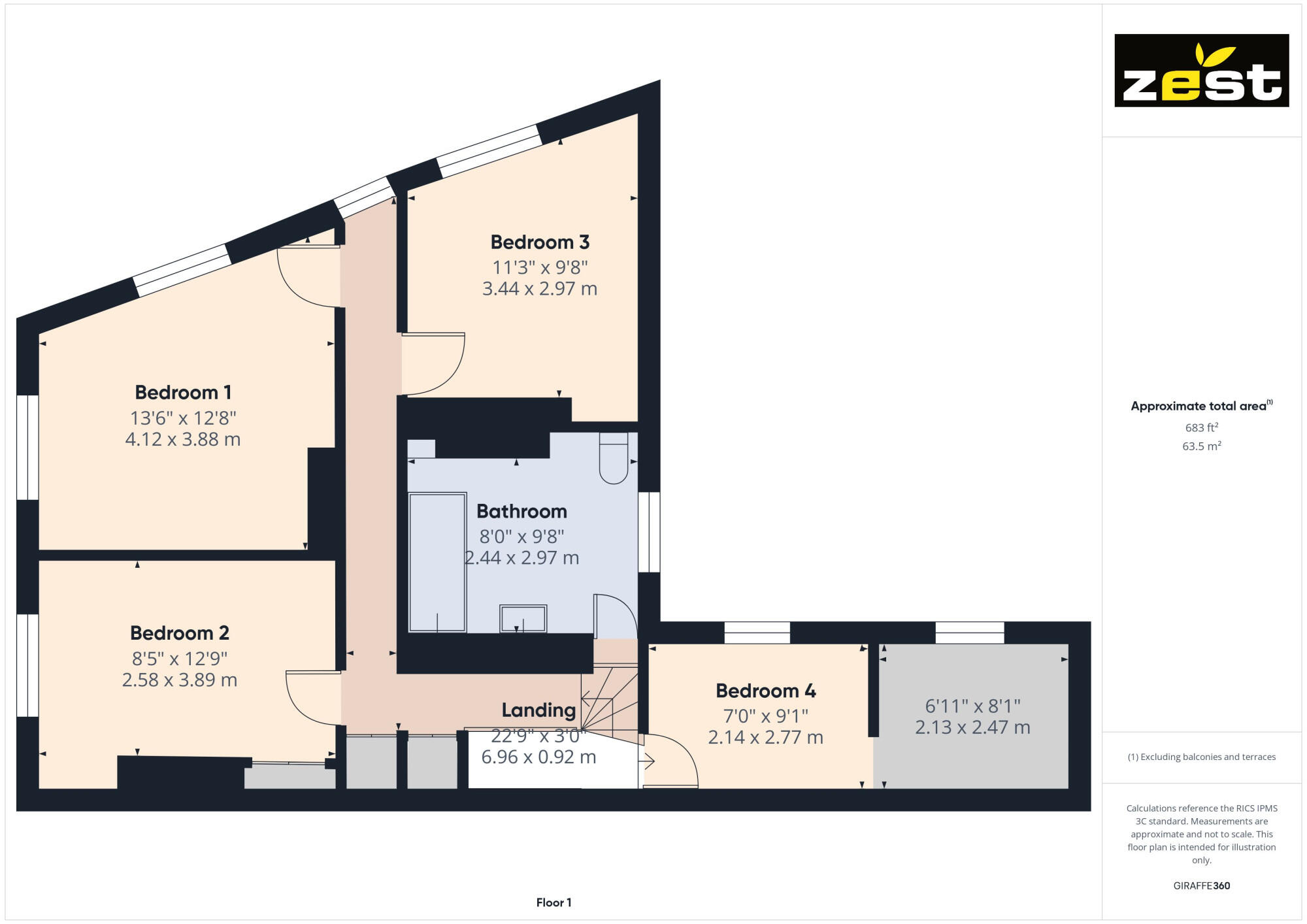 South Cliff Road, Withernsea, Yorkshire, HU19 floorplan