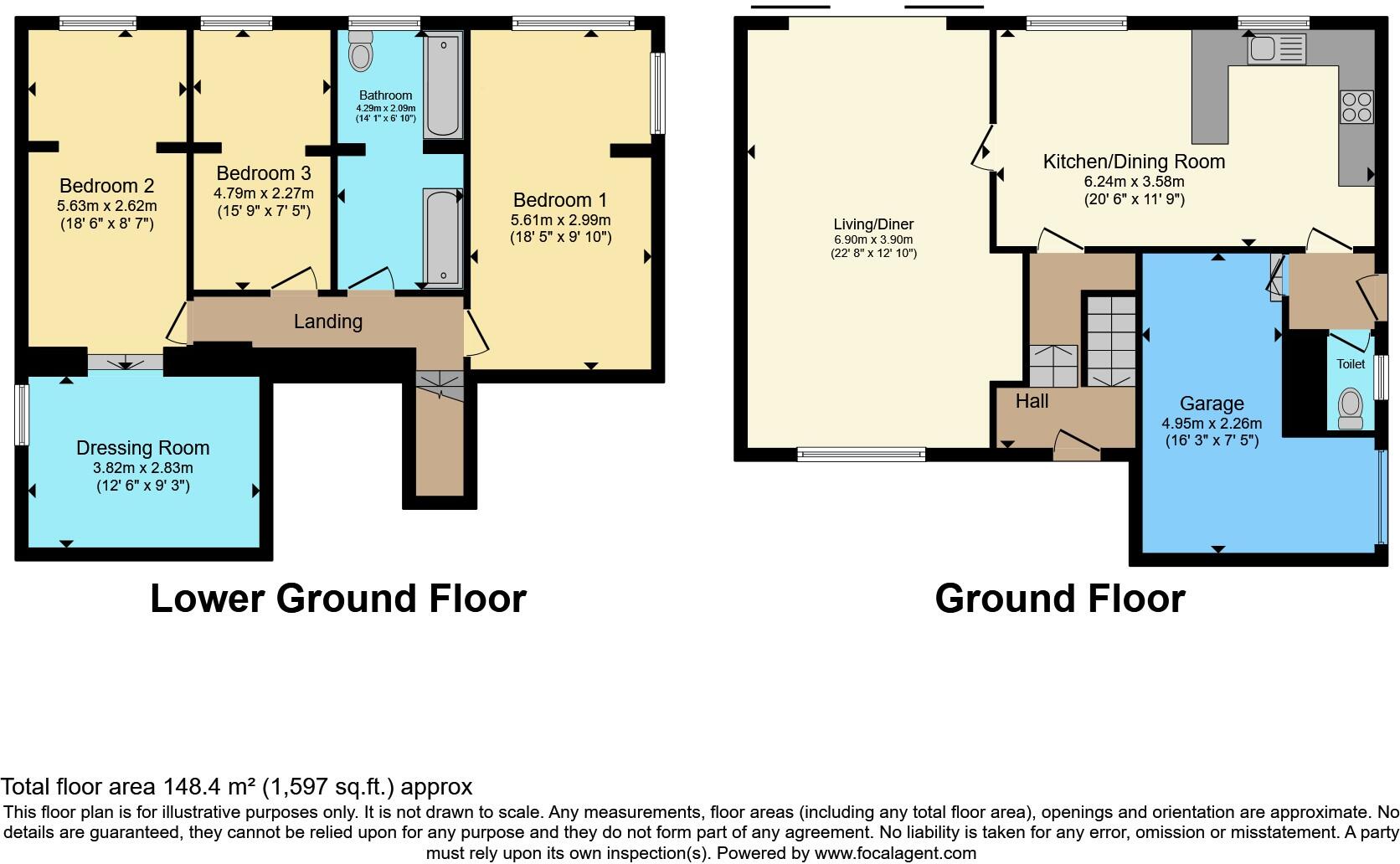 Valley View, Wadebridge, Cornwall, PL27 floorplan