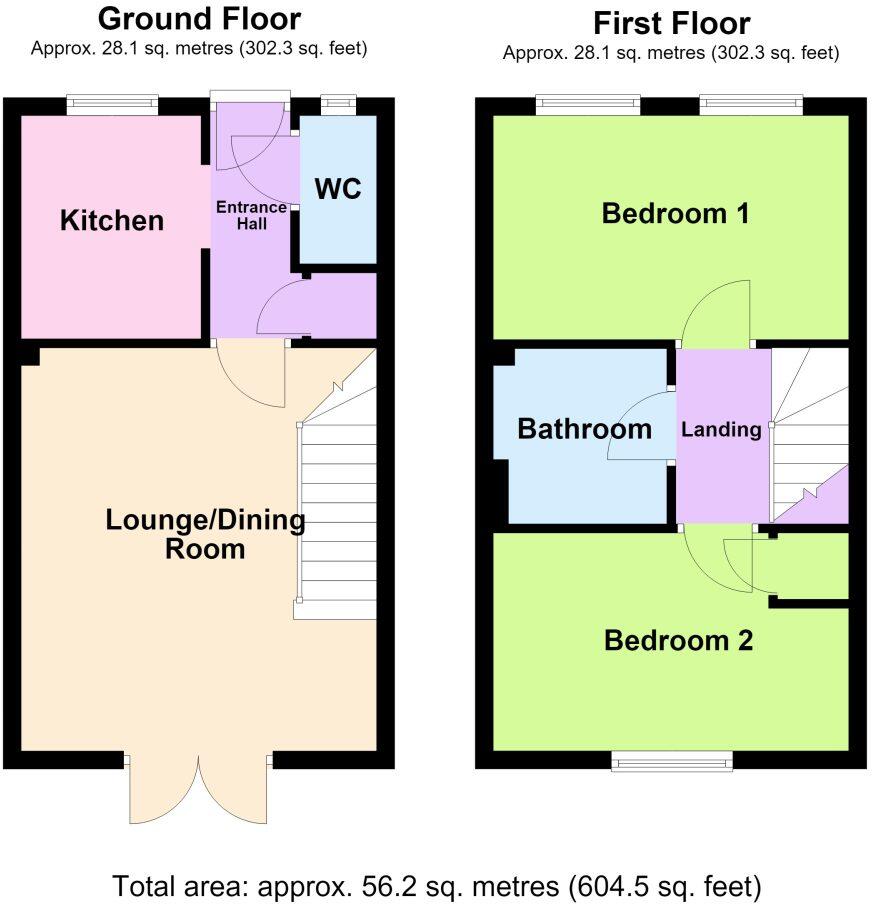 Harvey Street, Melton Mowbray floorplan