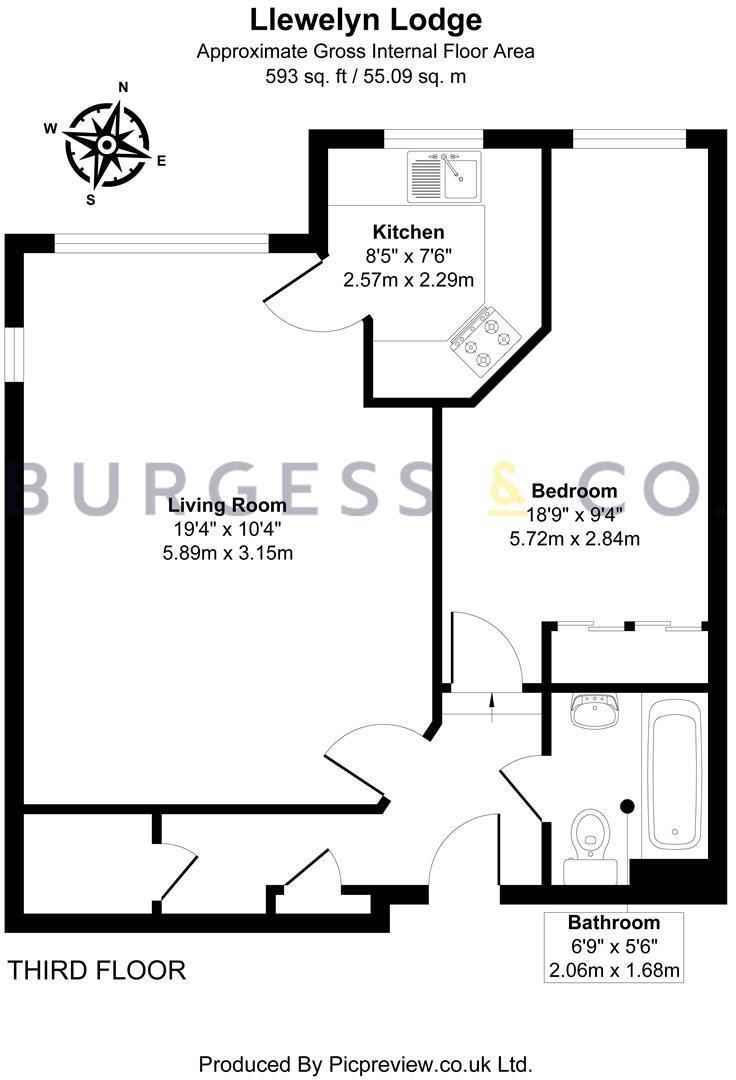 Cooden Drive, Bexhill-On-Sea floorplan