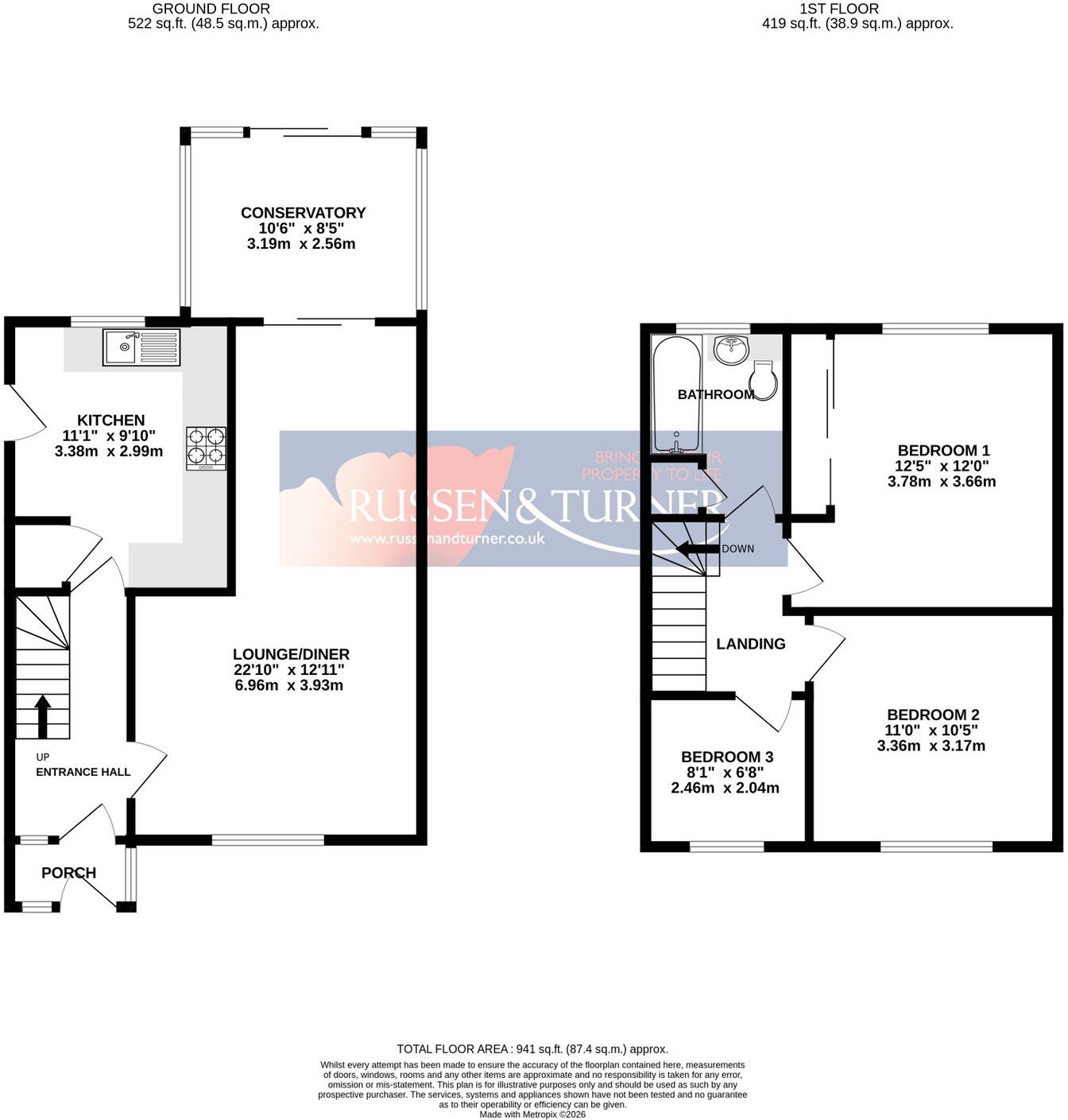 Greenacre Close, South Wootton floorplan