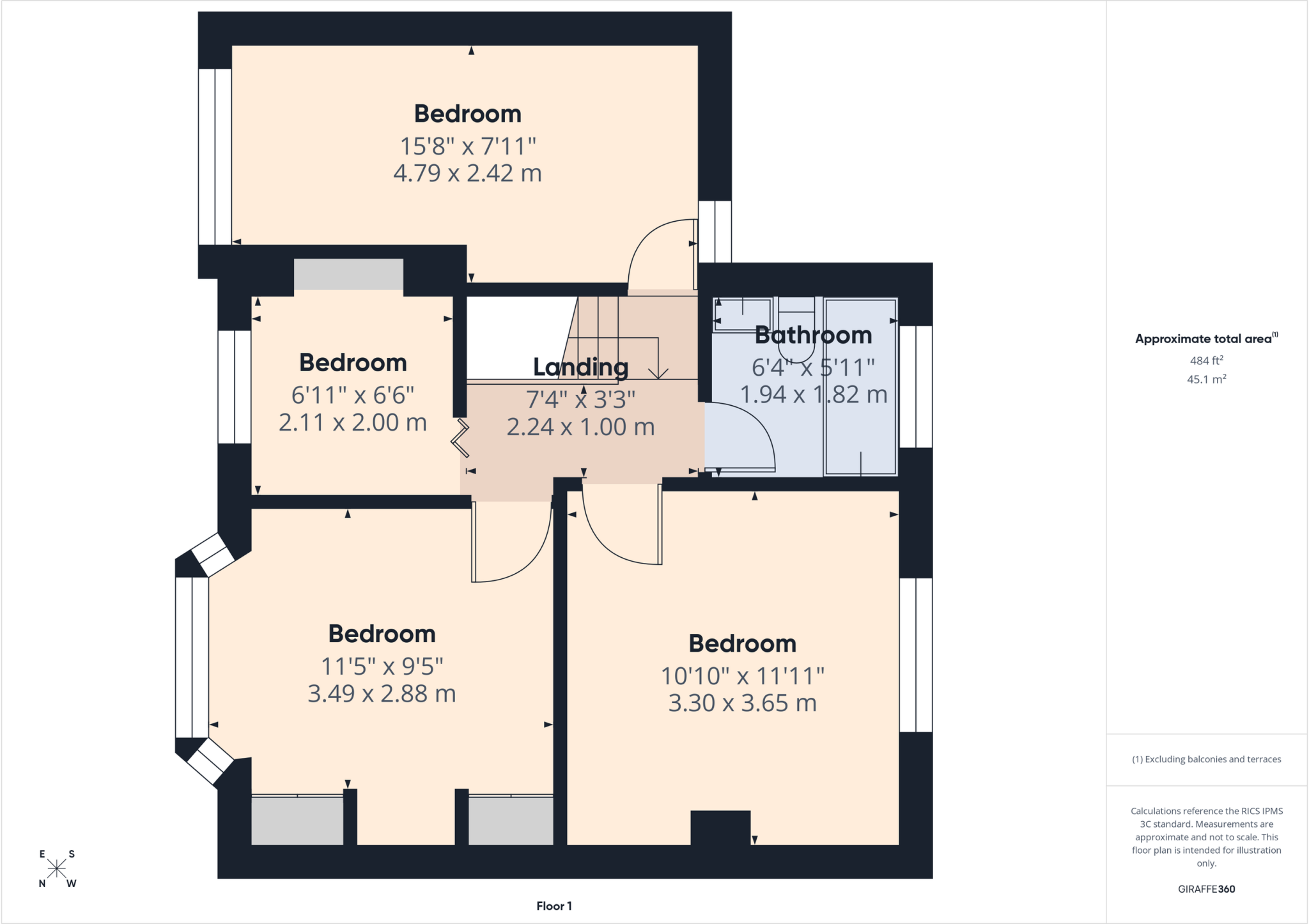 Arlington Drive, Alvaston floorplan