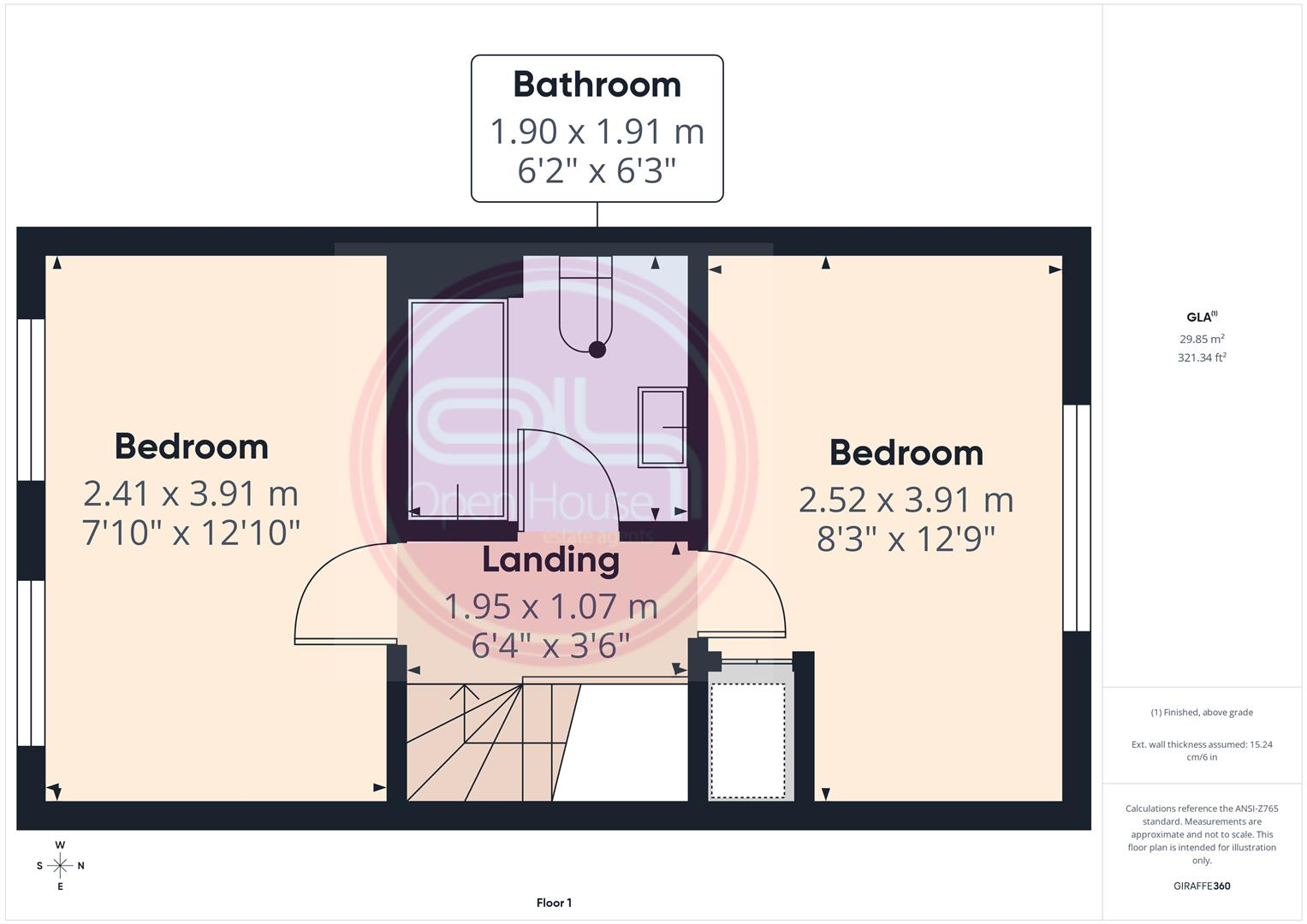 Ensor Close, Swadlincote floorplan