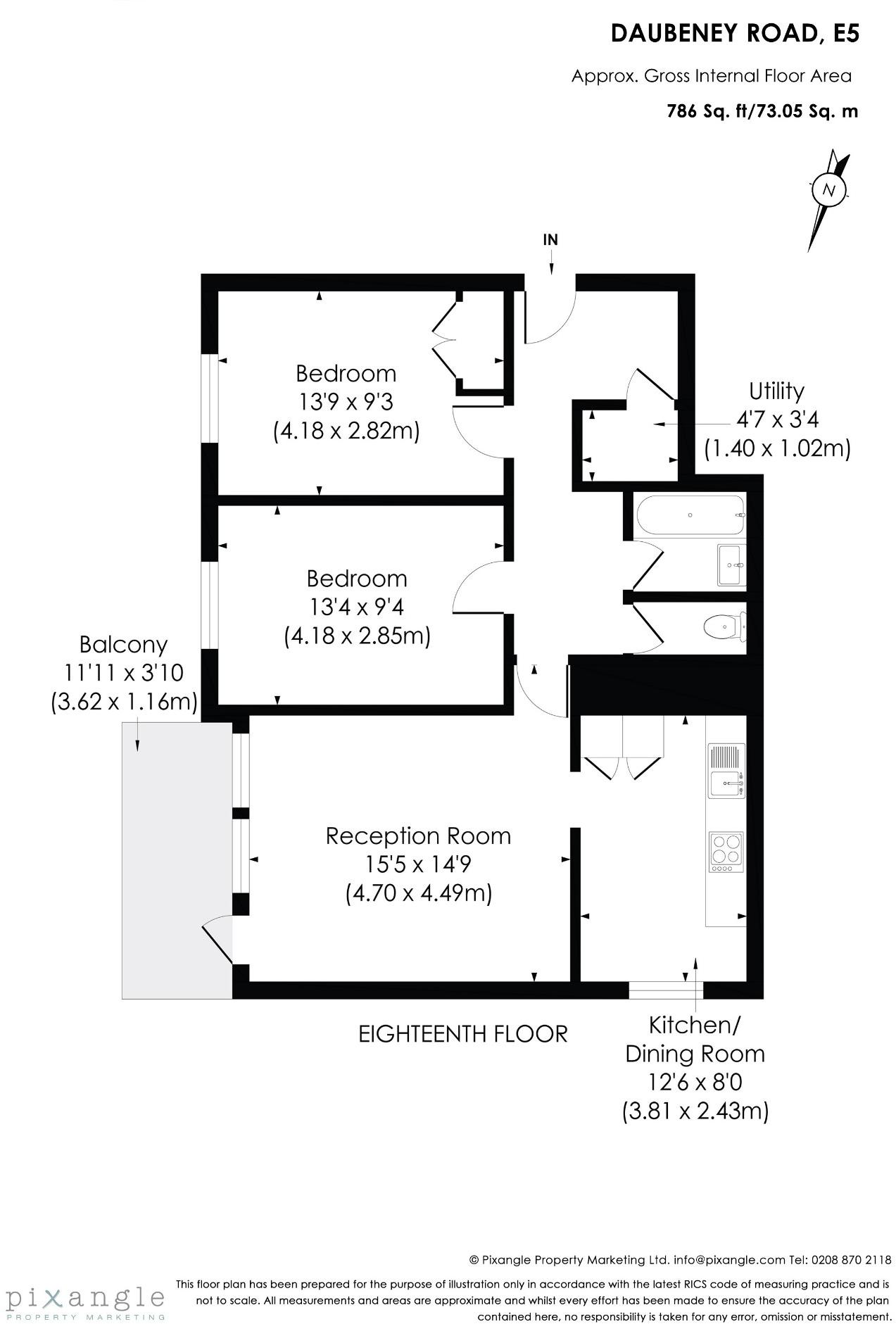 Daubeney Road, London, E5 floorplan