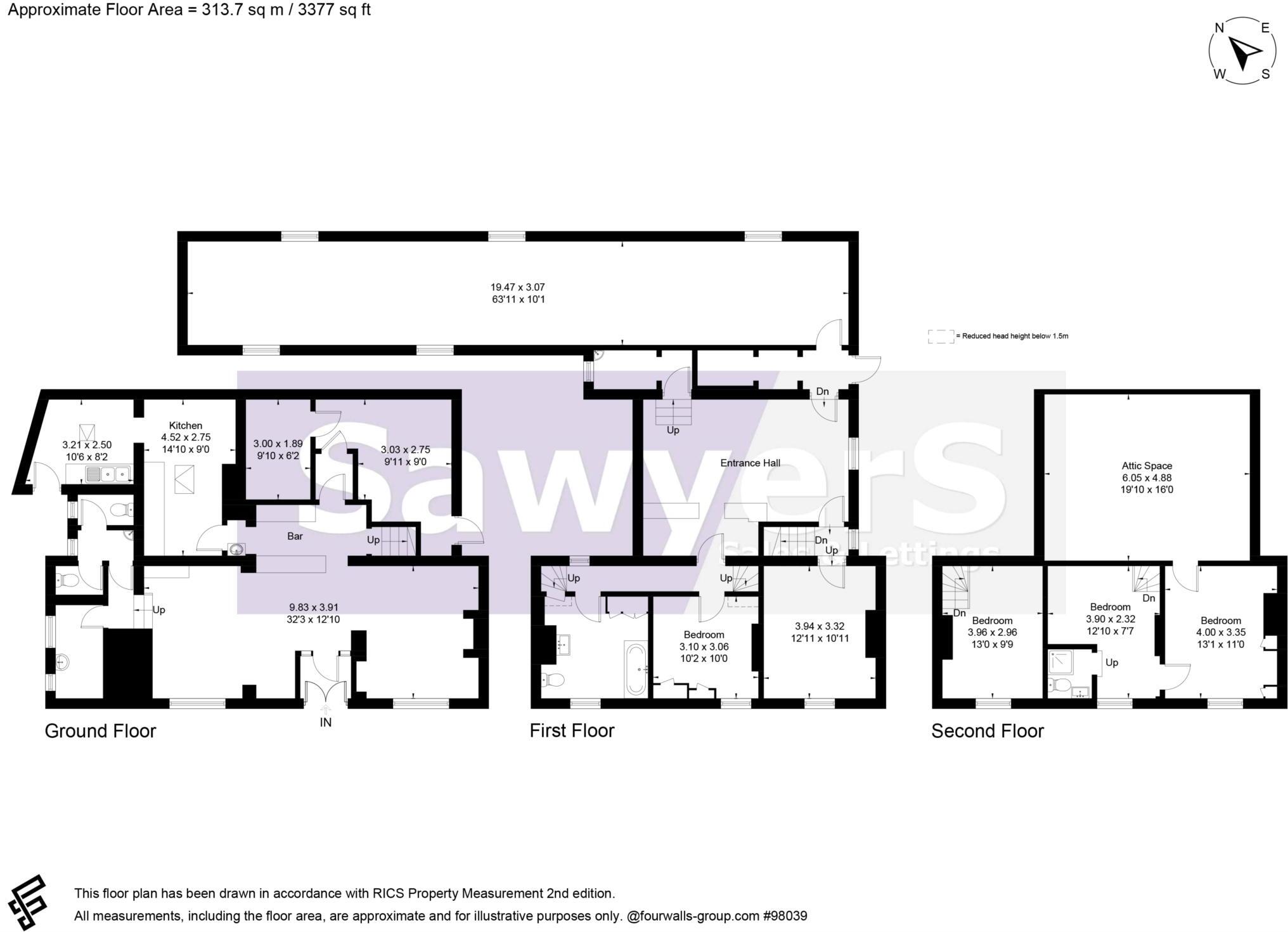 (Residential) London Road, Thrupp floorplan