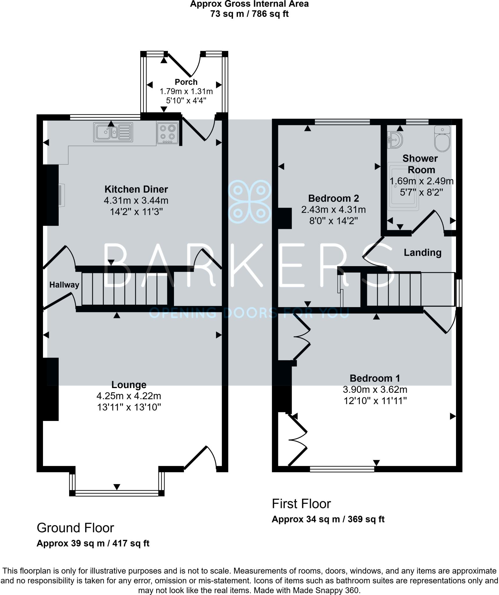 Lydgate Road, Soothill, Batley floorplan