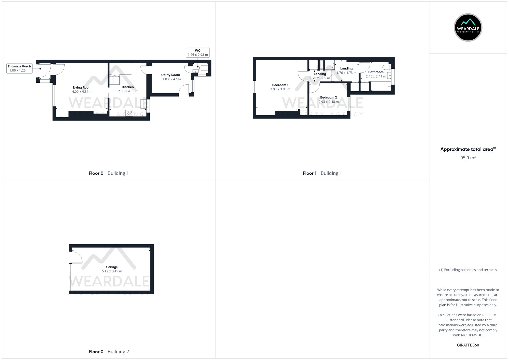 Lister Terrace, Wolsingham, DL13 floorplan