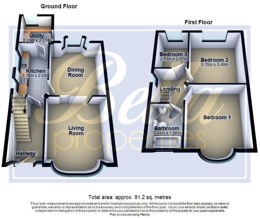 Eryholme Crescent, Scunthorpe floorplan