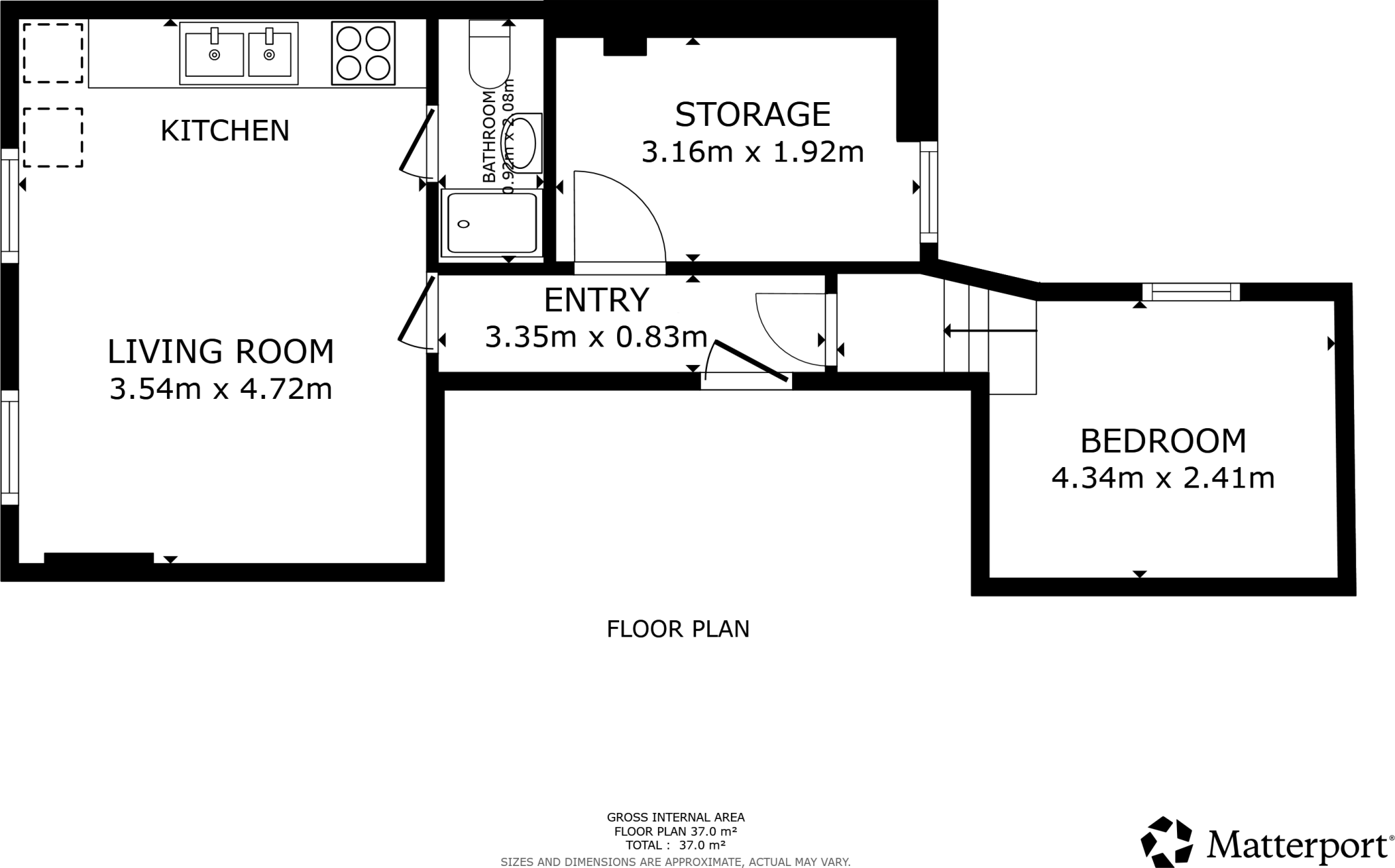 Fisher Street, Workington, Cumberland floorplan