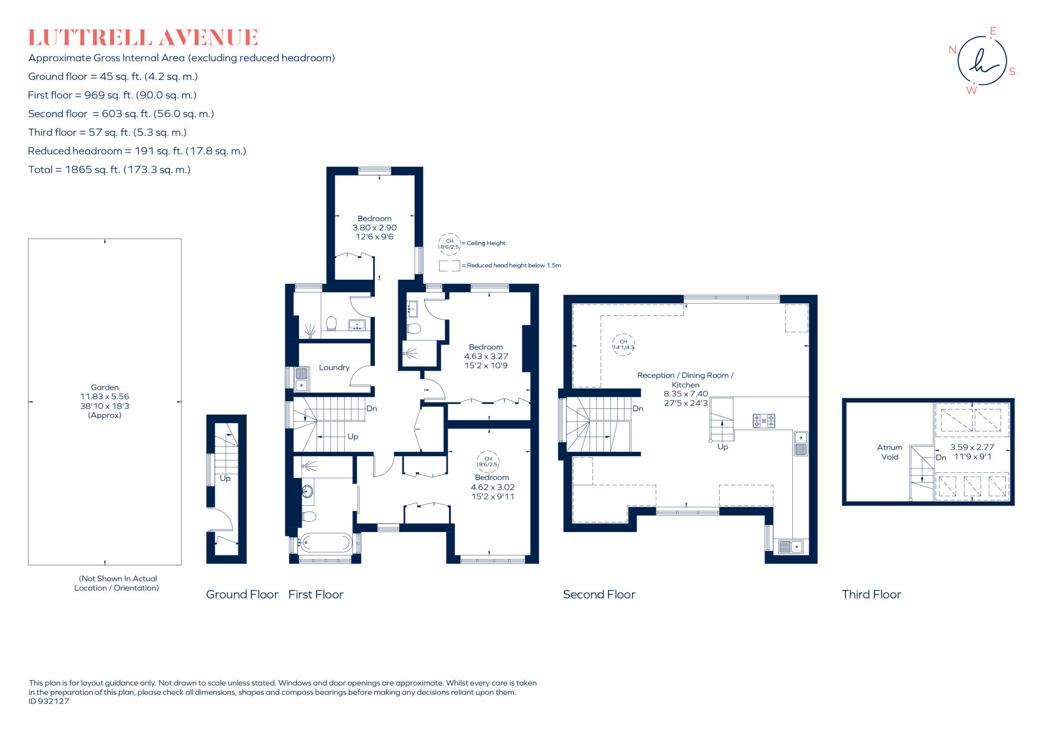 Luttrell Avenue London SW15 floorplan