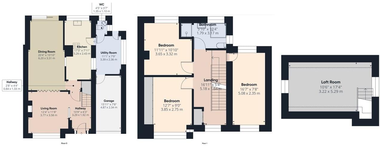 Francis Gardens, Peterborough, PE1 floorplan