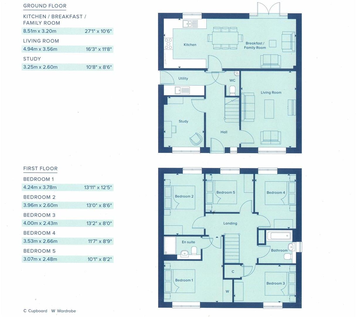 Spitfire Road, Tatenhill DE13 9WT floorplan