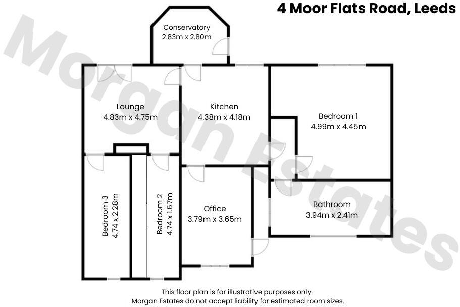 Moor Flatts Road, Leeds floorplan