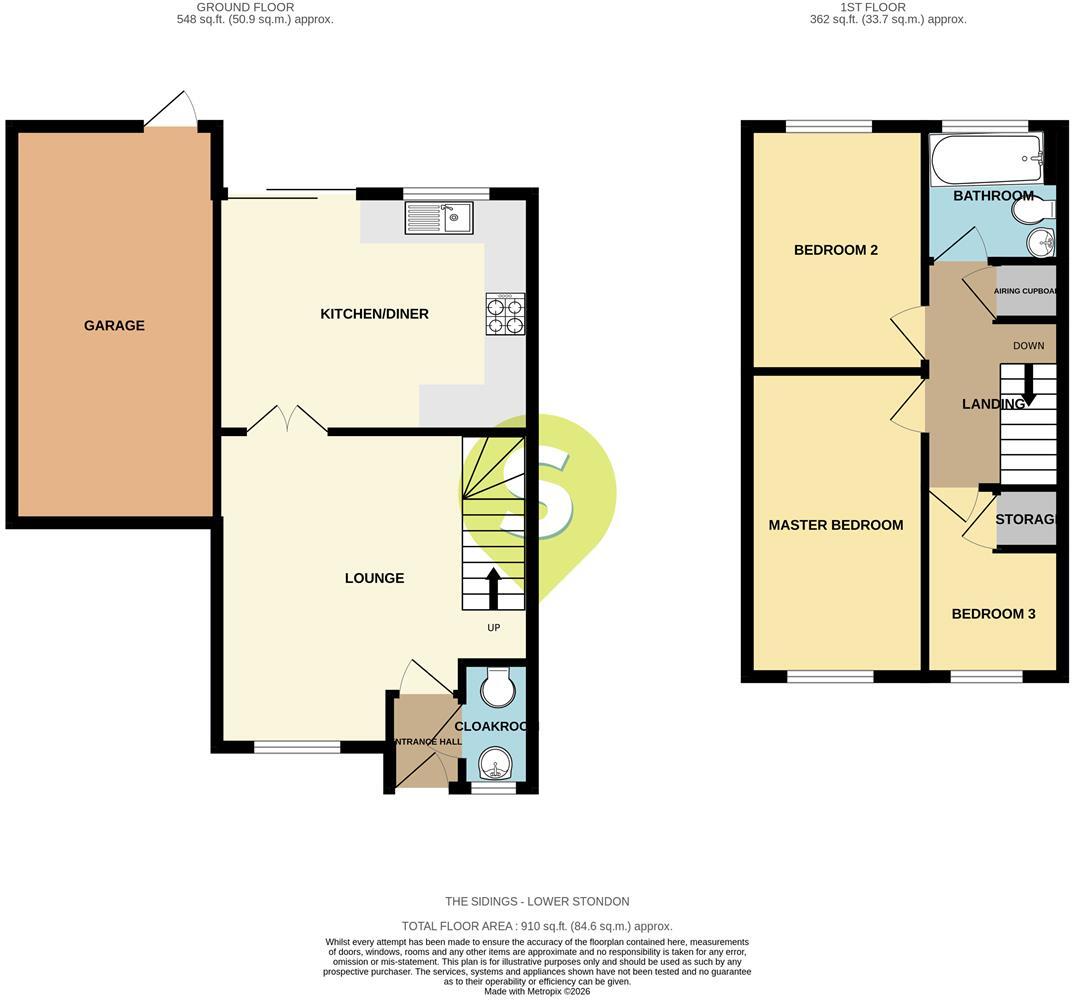The Sidings, HENLOW floorplan
