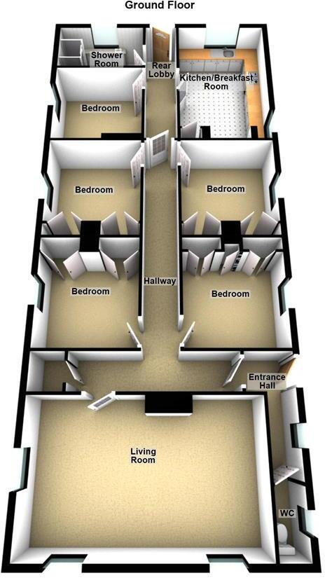 Bargates, Leominster floorplan