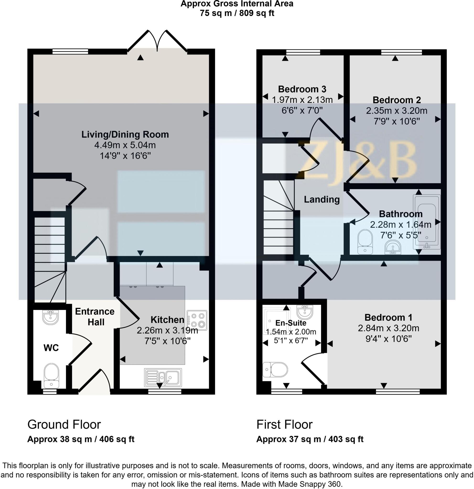 Easthope Way, Oteley Road, Shrewsbury, Shropshire, SY2 6JG floorplan