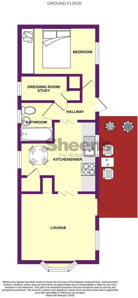 Sacketts Grove, Clacton-On-Sea, Essex floorplan