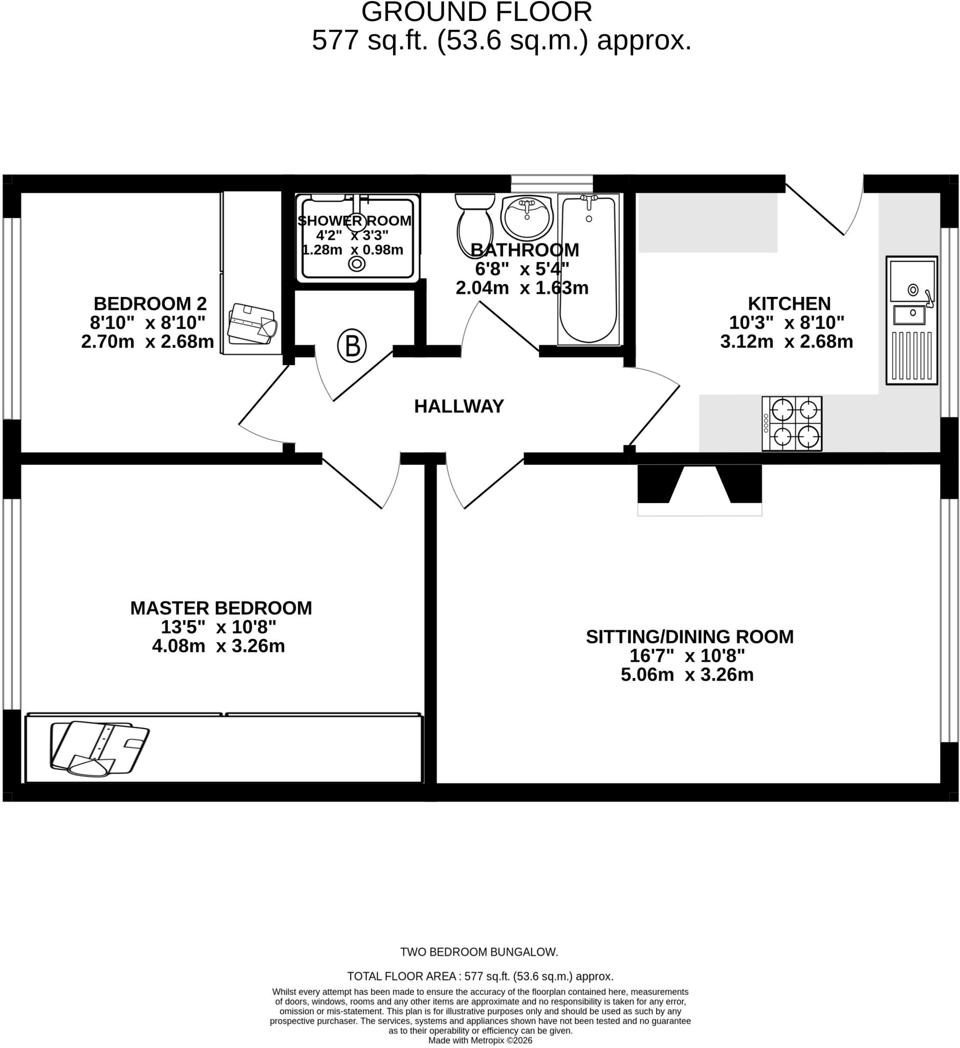 Byrne Close, Barnsley, S75 floorplan