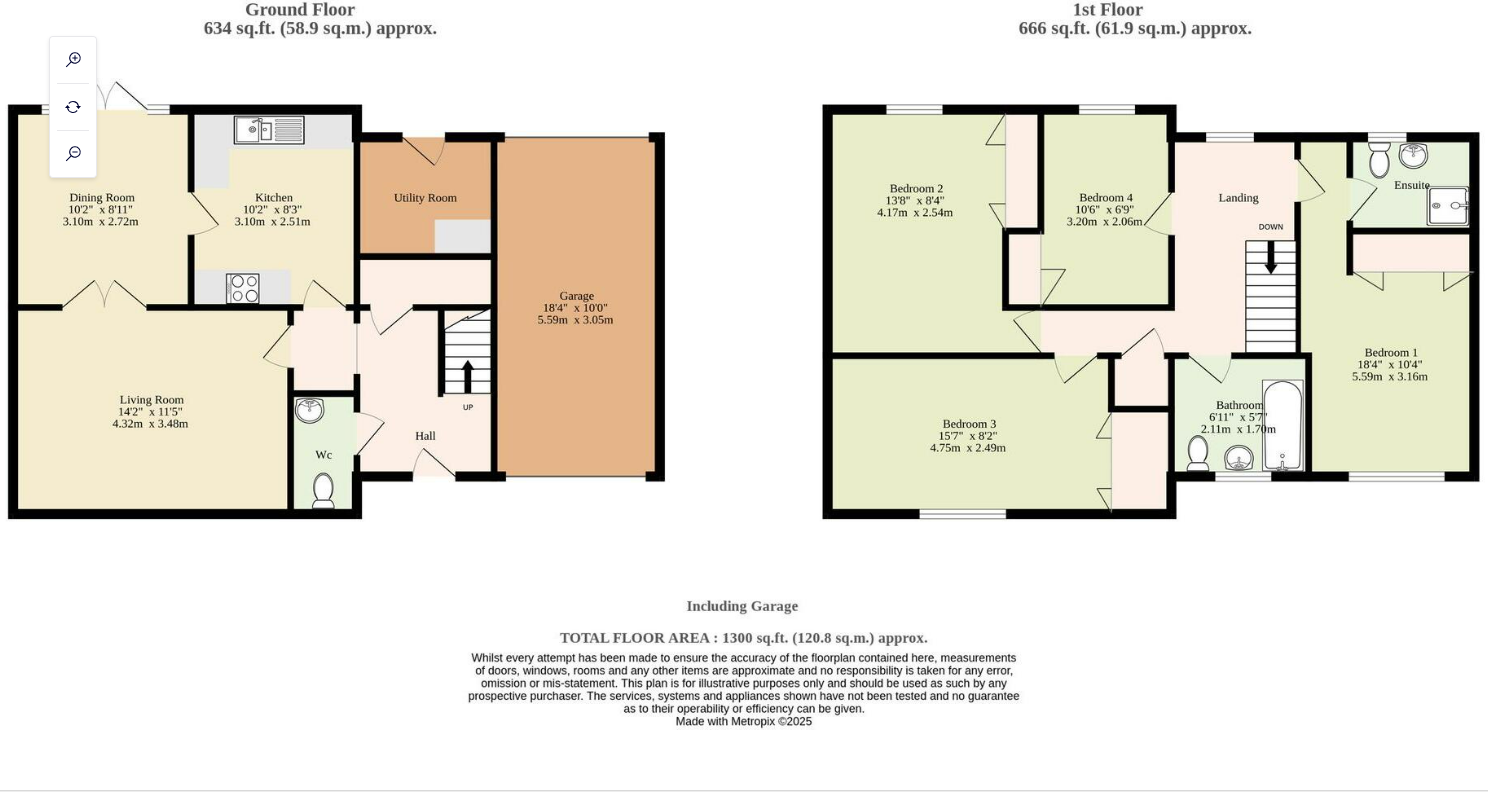 Burroughs Way, Wymondham, NR18 floorplan