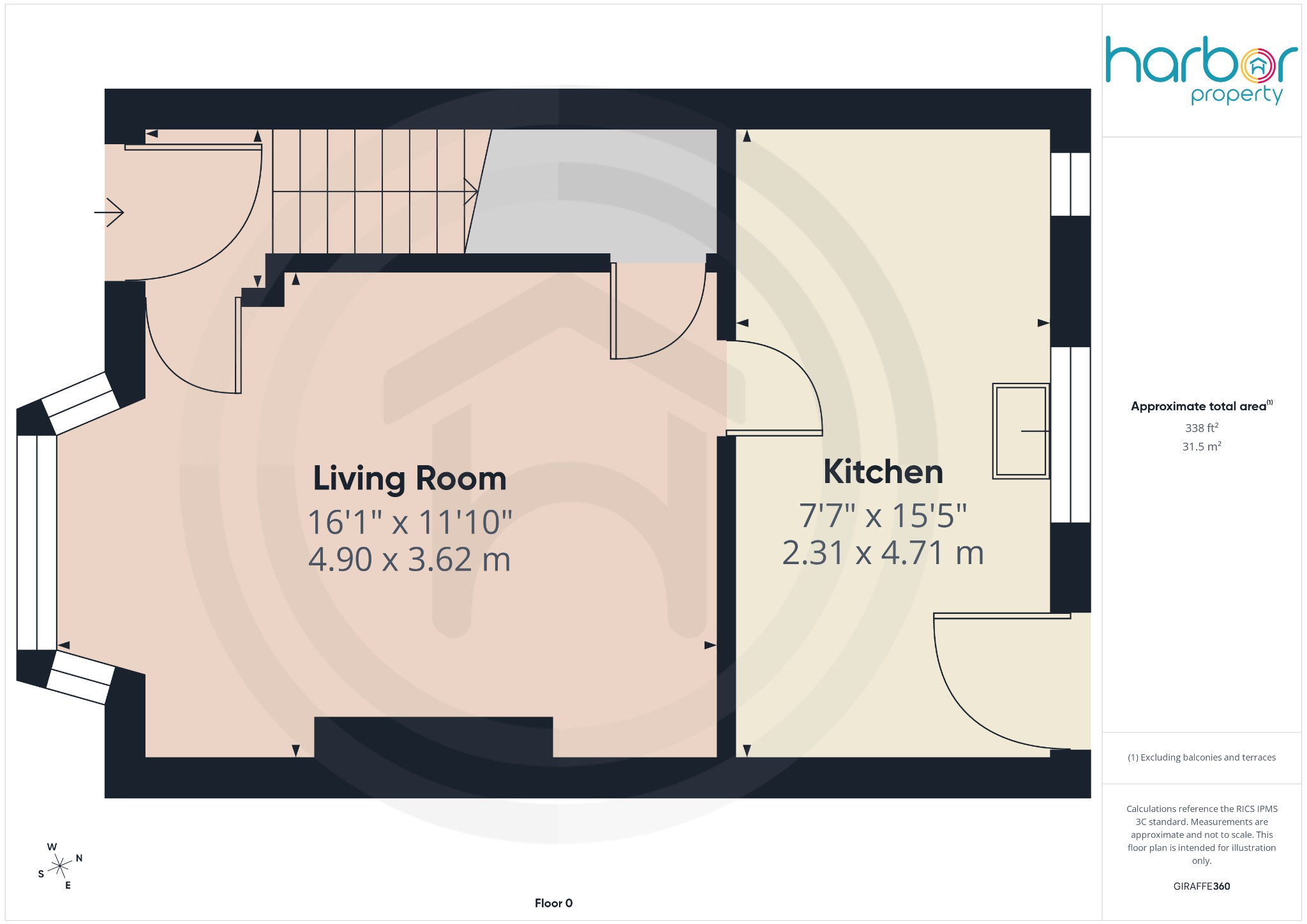 Viewfield Avenue, Garrowhill, Baillieston, Glasgow, G69 6PA floorplan