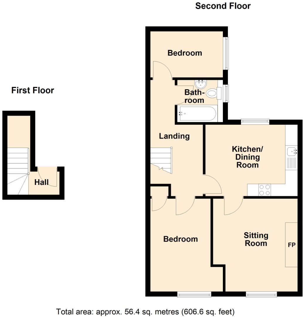 Brunswick Street, Royal Leamington Spa floorplan