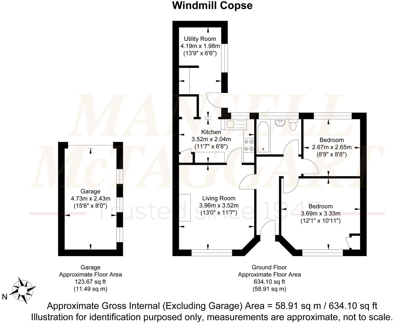 Windmill Copse, Storrington, RH20 floorplan